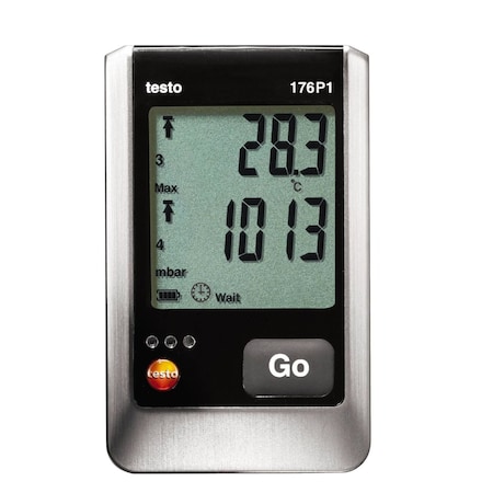 Testo 176 P1 5-Channel Temp/Rh/Pressure Logger 0572 1767